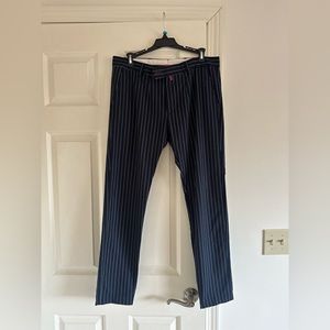 Men slim fit classic pants